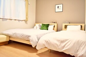 2 bedrooms, desk, free WiFi, bed sheets - TKD HOUSE Furano (Furano)