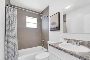 Shower, hair dryer
