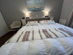 1 bedroom, iron/ironing board, travel crib, free WiFi