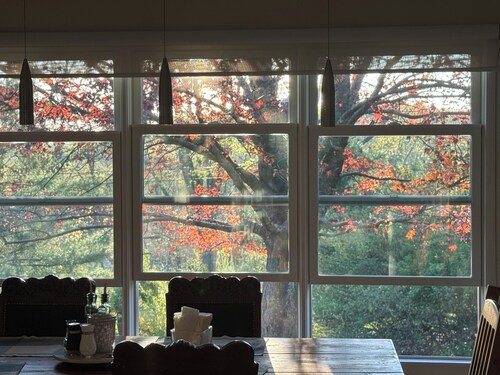 Peaceful & quiet 4-bedroom w pool, lovely garden, deck, outdoor shower, WiFi, AC