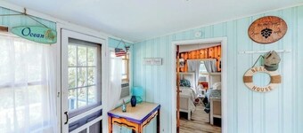 Steps from the beach. 5-bedroom house in charming Ocean Beach, Fire Island, NY.