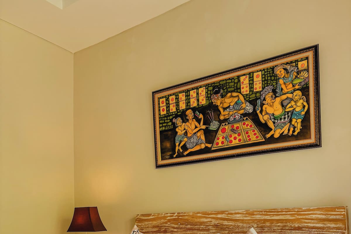Deluxe Double Room, Terrace, Garden View | Minibar, free WiFi, bed sheets