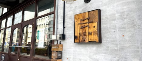 Fachada de la propiedad