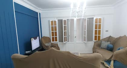 Charming 2-bedroom apartment in enchanting Alexandria with WiFi, fitness room.