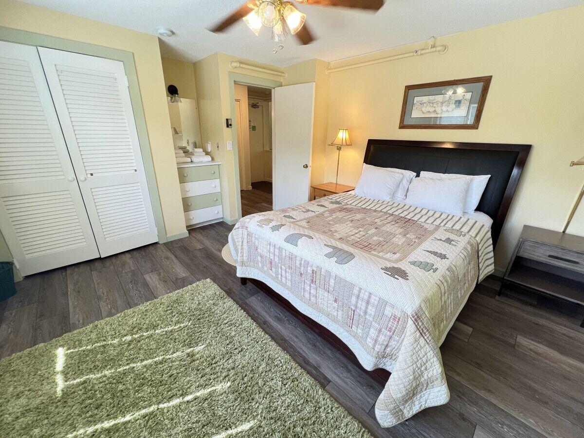 2 chambres, bureau, Wi-Fi gratuit, draps fournis