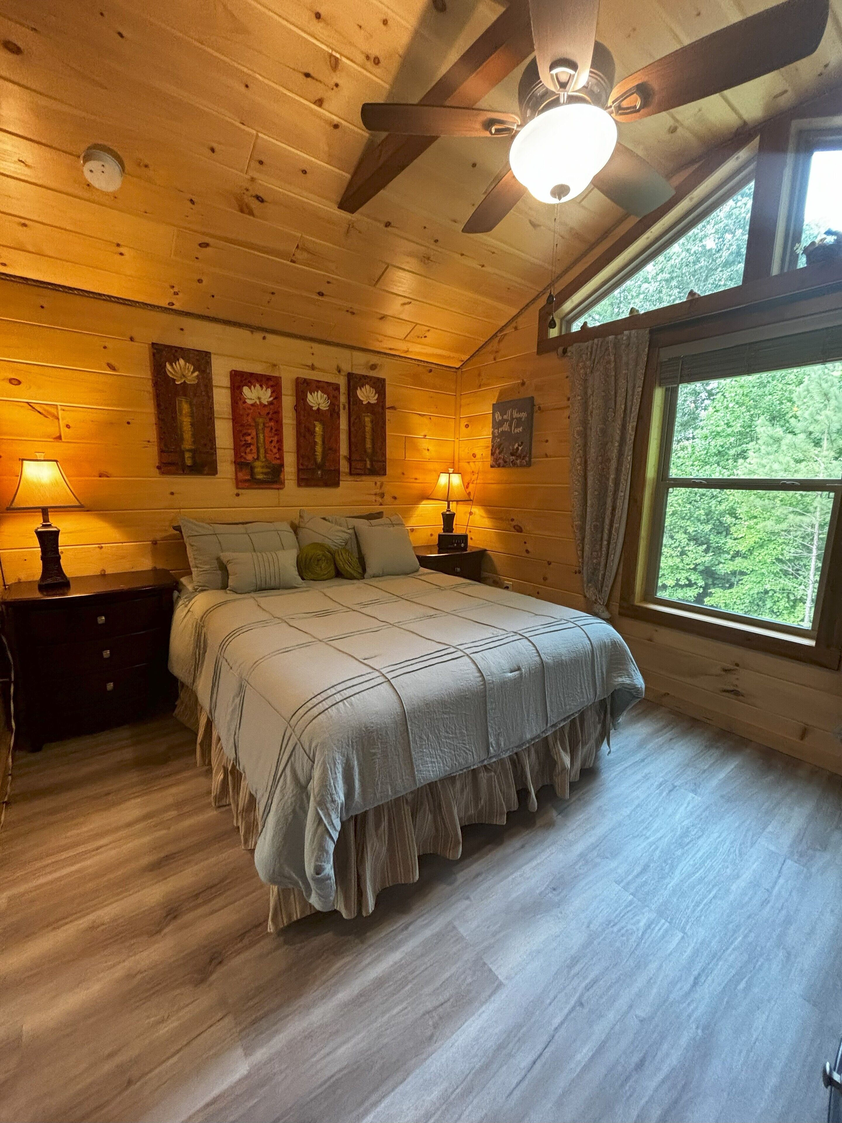 1 habitación, tabla de planchar con plancha, wifi y ropa de cama 