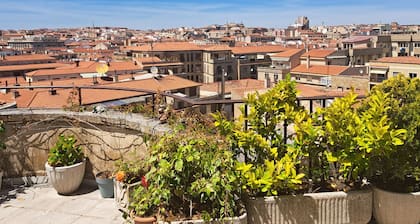 Ático céntrico con vistas a 5 min de la Plaza Mayor