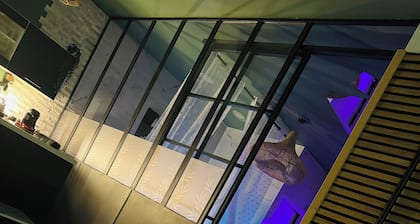 Secret love Room Perpignan full équipé et parking privée