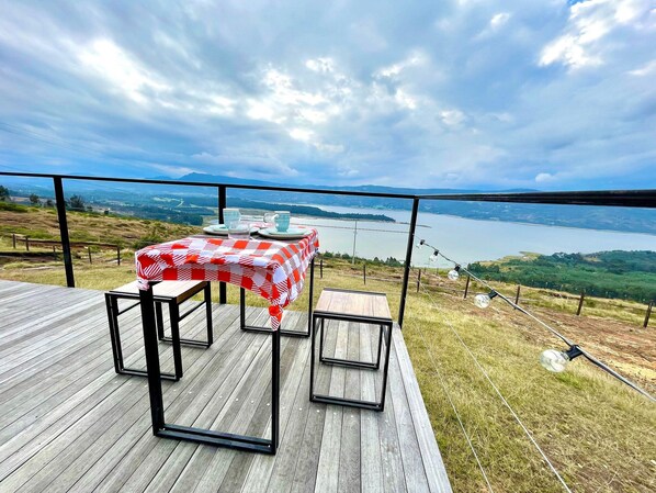 Bungalow | Property grounds - Glamping Spa con vista embalse de Tominé (Guatavita)