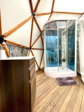 Bungalow | 1 bedroom, free WiFi - Glamping Spa con vista embalse de Tominé (Guatavita)