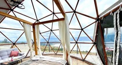 Glamping Spa con vista embalse de Tominé