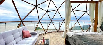 Glamping Spa con vista embalse de Tominé