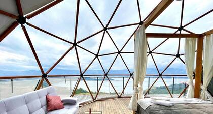Glamping Spa con vista embalse de Tominé
