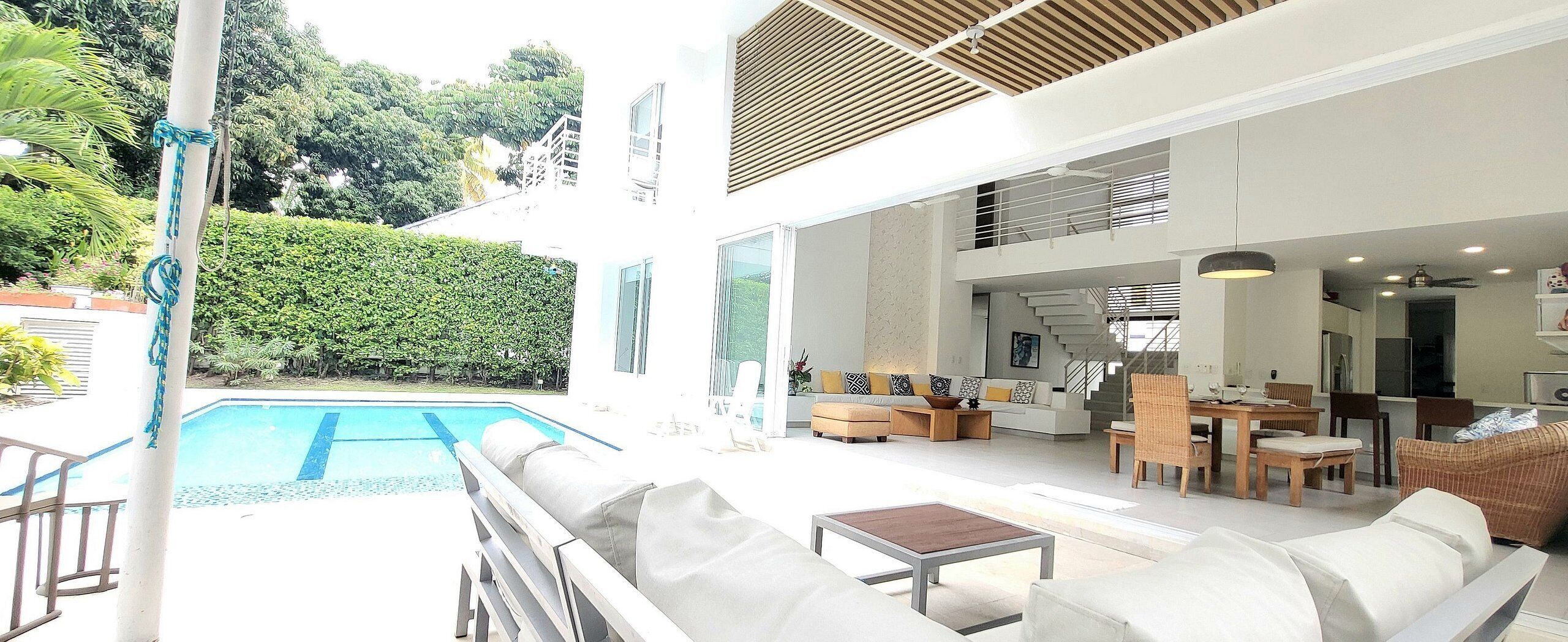 Alberca al aire libre 