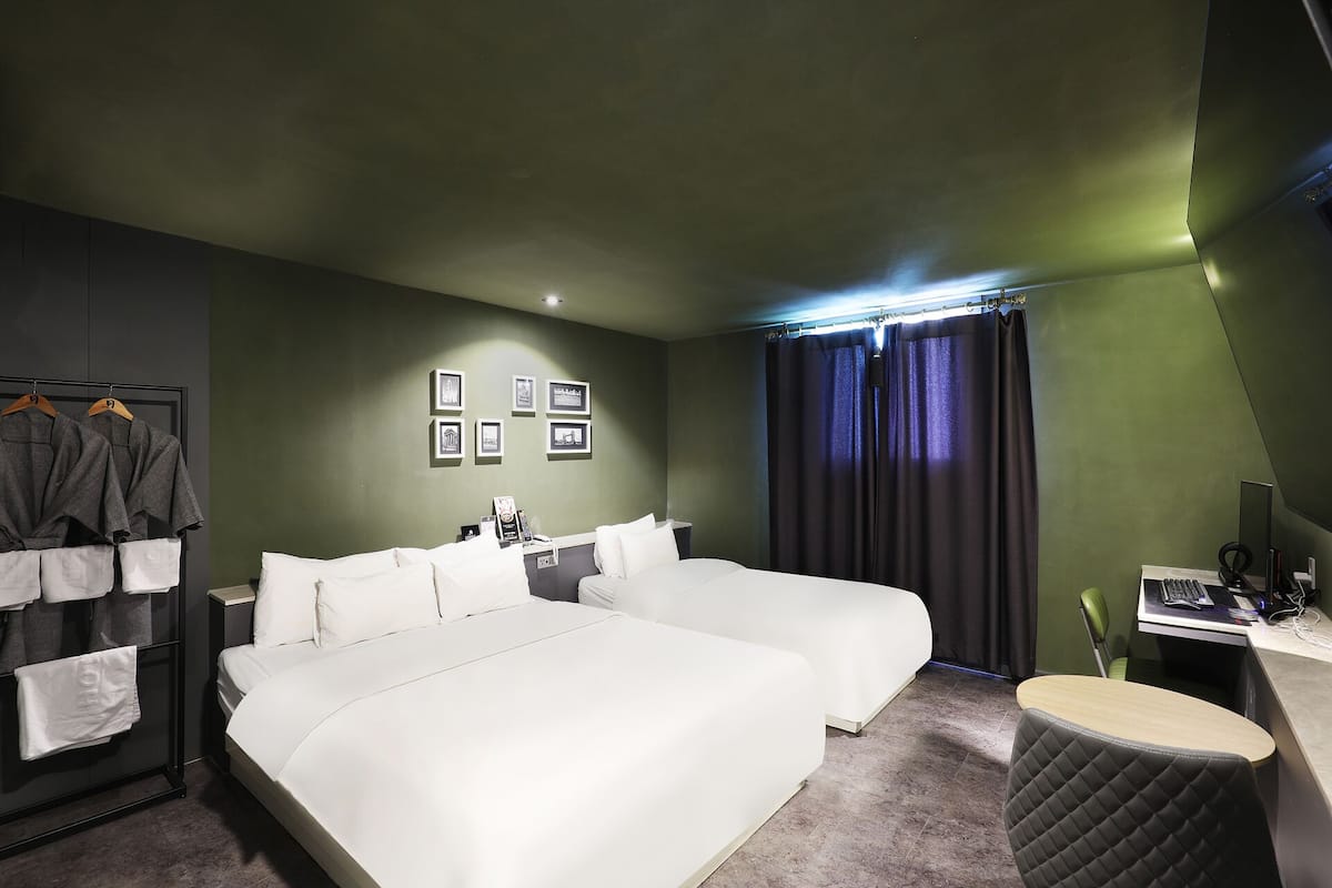 Quarto duplo | Quartos à prova de som, Wi-Fi de cortesia