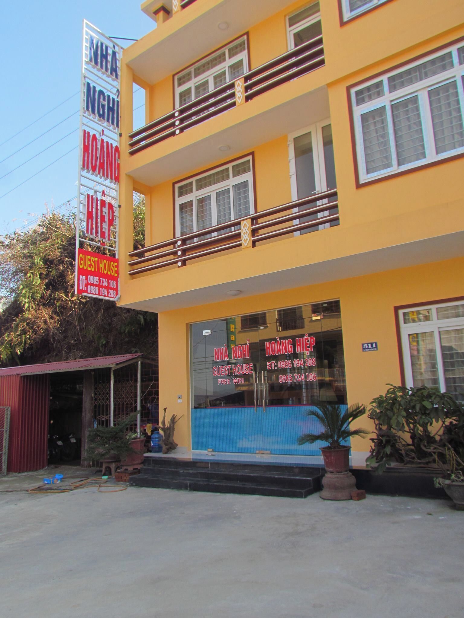 Fachada del alojamiento