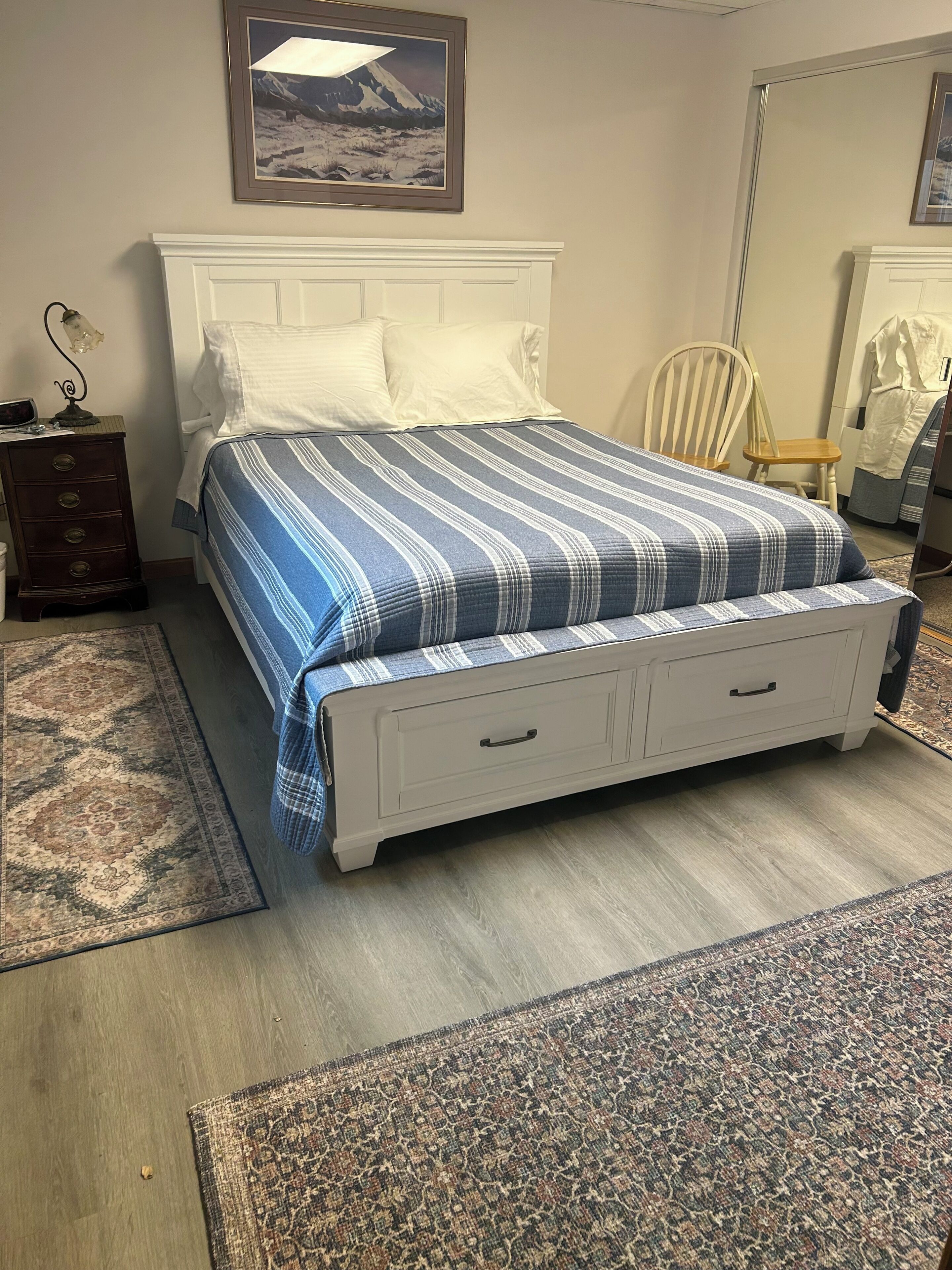 1 chambre, fer et planche à repasser, Wi-Fi, draps fournis