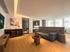 Panorama Twin kamer, 1 kingsize bed, privébadkamer, uitzicht op heuvels | Luxe beddengoed, donzen dekbedden, Select Comfort-bedden