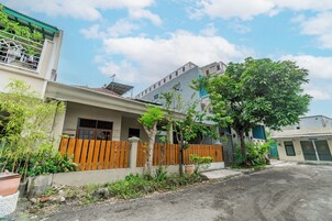 Fachada de la propiedad
