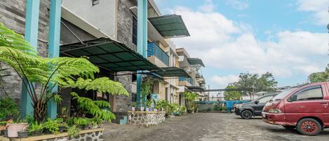 Voorkant van accommodatie