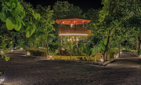 Front of property - evening/night - Vann Vaikuntham (Kurai)