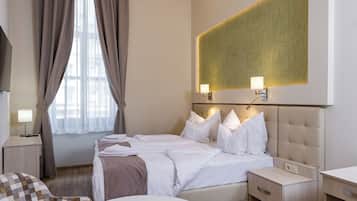 1 habitación y ropa de cama hipoalergénica