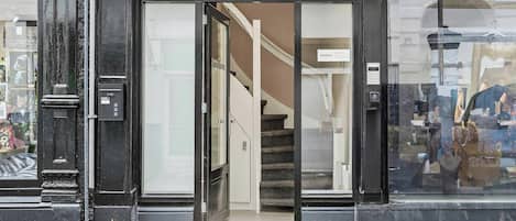 Voorkant van accommodatie