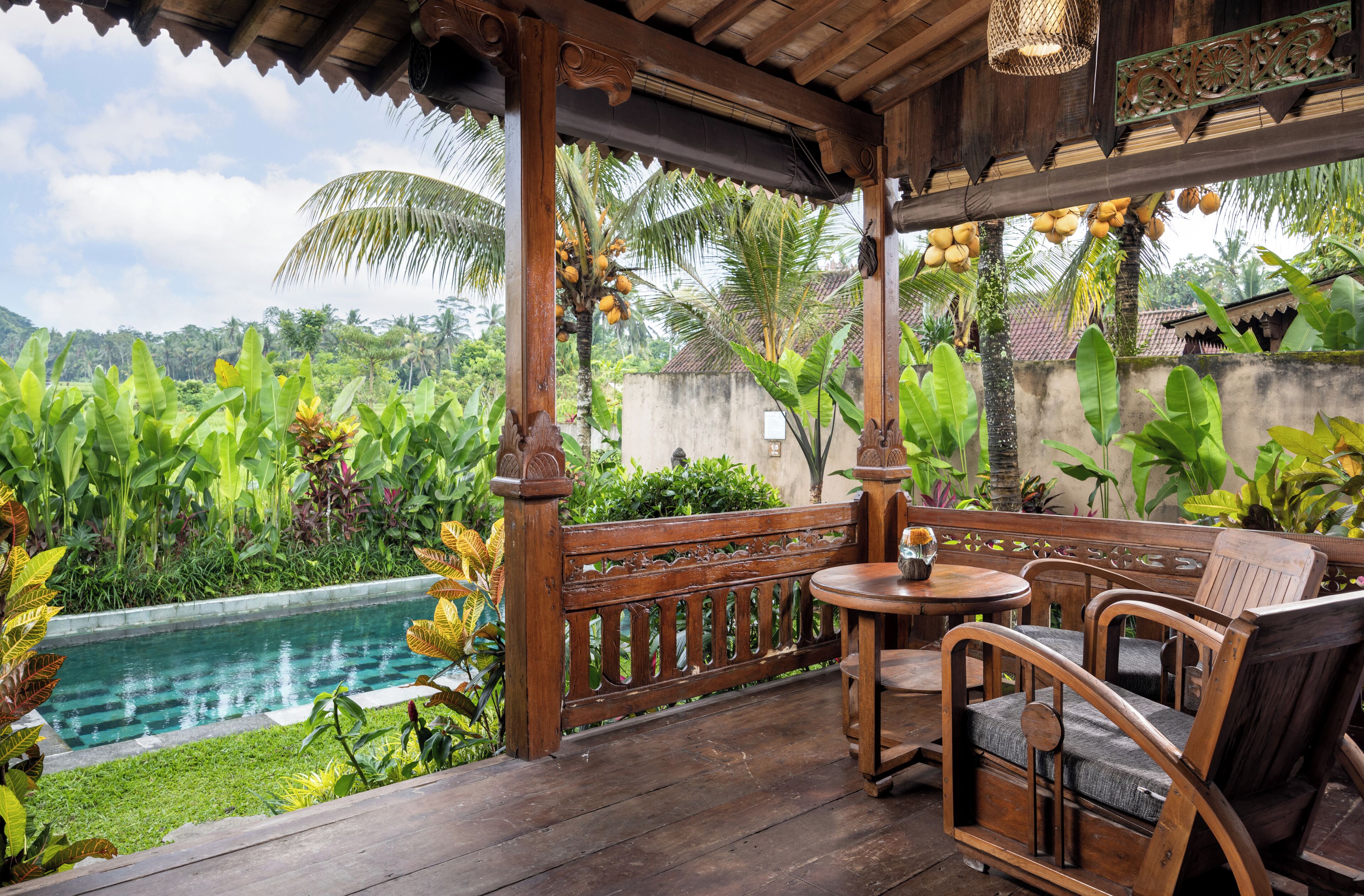 One Bedroom Villa with Free Daily Afternoon Tea | Balcony view