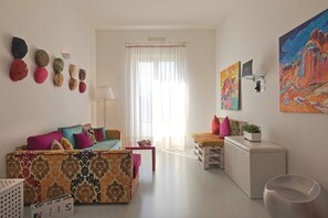 Sitteområde i lobbyen