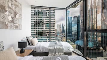 Apartment, Balcony, City View