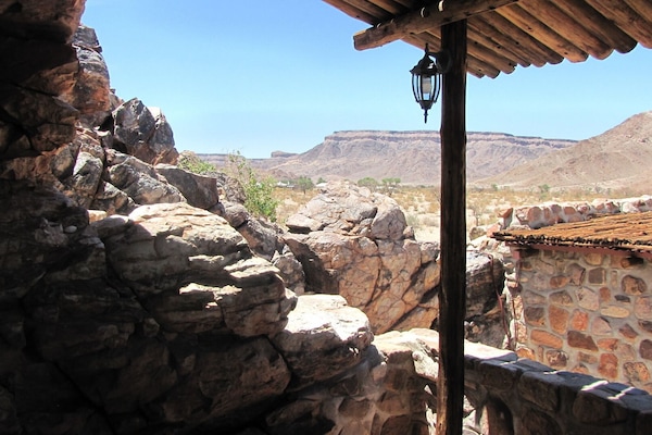 Utsikt fra overnattingsstedet