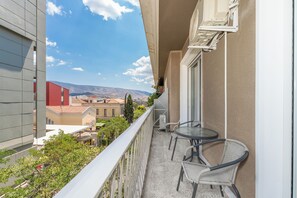 Deluxe Apartment, 3 Bedrooms, Balcony, City View | Balcony view - Kolonaki Elegant Apartment with Balcony (Athens)