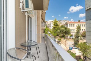 Deluxe-Apartment, 3 Schlafzimmer, Balkon, Stadtblick | Blick vom Balkon
