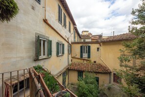 Blick von der Unterkunft