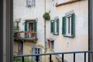 Blick von der Unterkunft