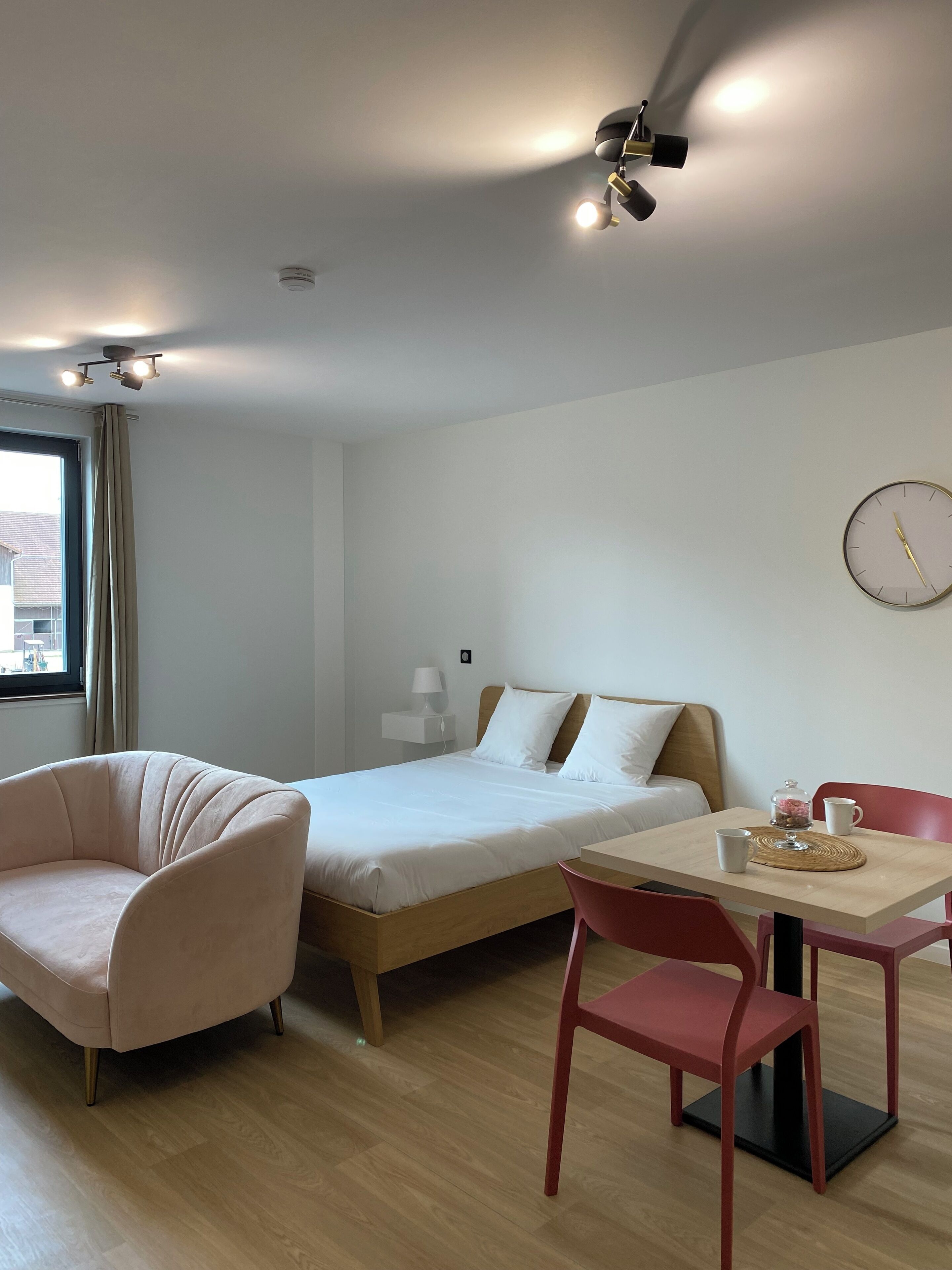 In-room safe, laptop workspace, blackout curtains, soundproofing