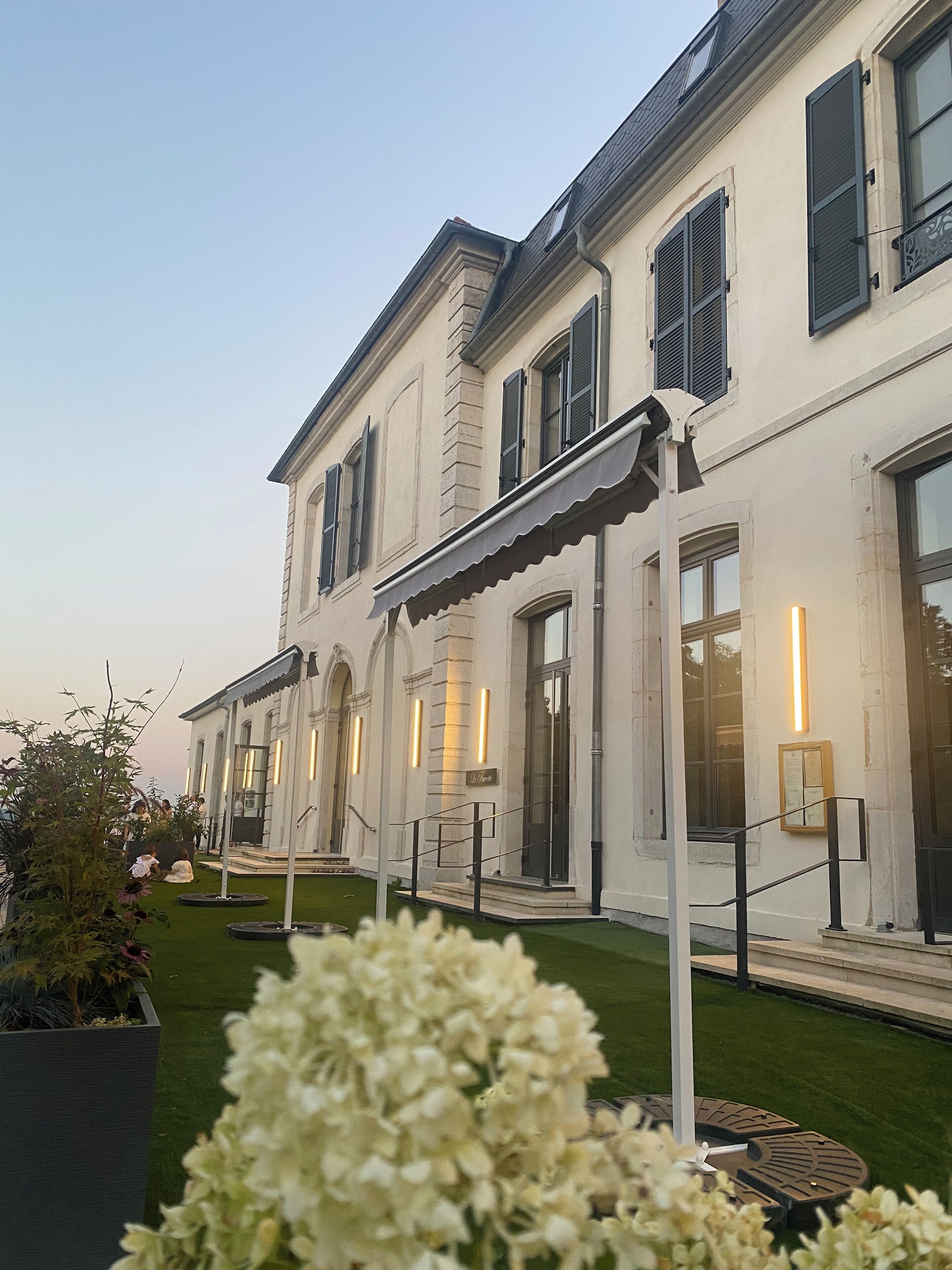 Voorkant van accommodatie