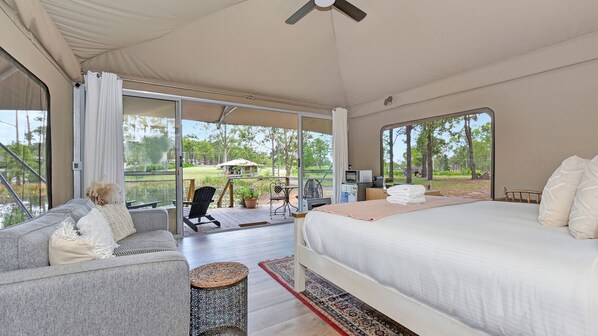 1 多间卧室、床单