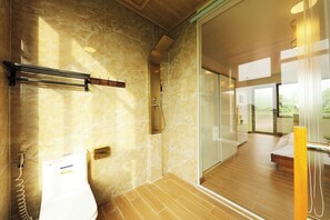 Room, 1 Bedroom, Balcony | Bathroom - Room in House - Trang An Ao Dai Homestay - Double Room With Field View - Tam Coc Room (Ninh Binh)