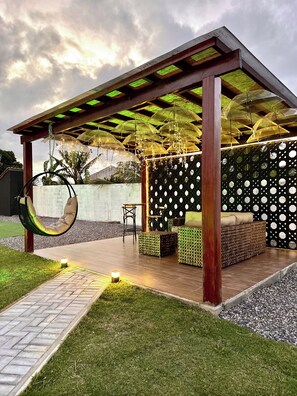 Overnattingsstedets uteområder