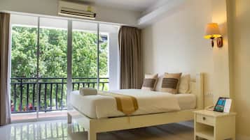 Habitación doble superior, vistas al patio | Escritorio, cortinas opacas, sistema de insonorización y wifi gratis