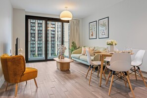 TV - Vibrant One Bed Apartment in Wembly by MySquare (Wembley Park)