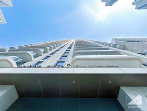 Fassade der Unterkunft