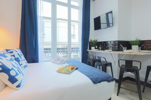 Apartment | In-room safe, soundproofing, iron/ironing board, free WiFi - Opéra - Sainte-Anne (Paris)