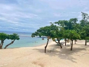 A beach with trees and a clear sky. - Tambuli Tower C Unit 5D (Lapu-Lapu)