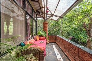 Classic Single Room, Balcony, Garden View | Balcony - CosmicStays Tamhini Nature Retreat (Paud)