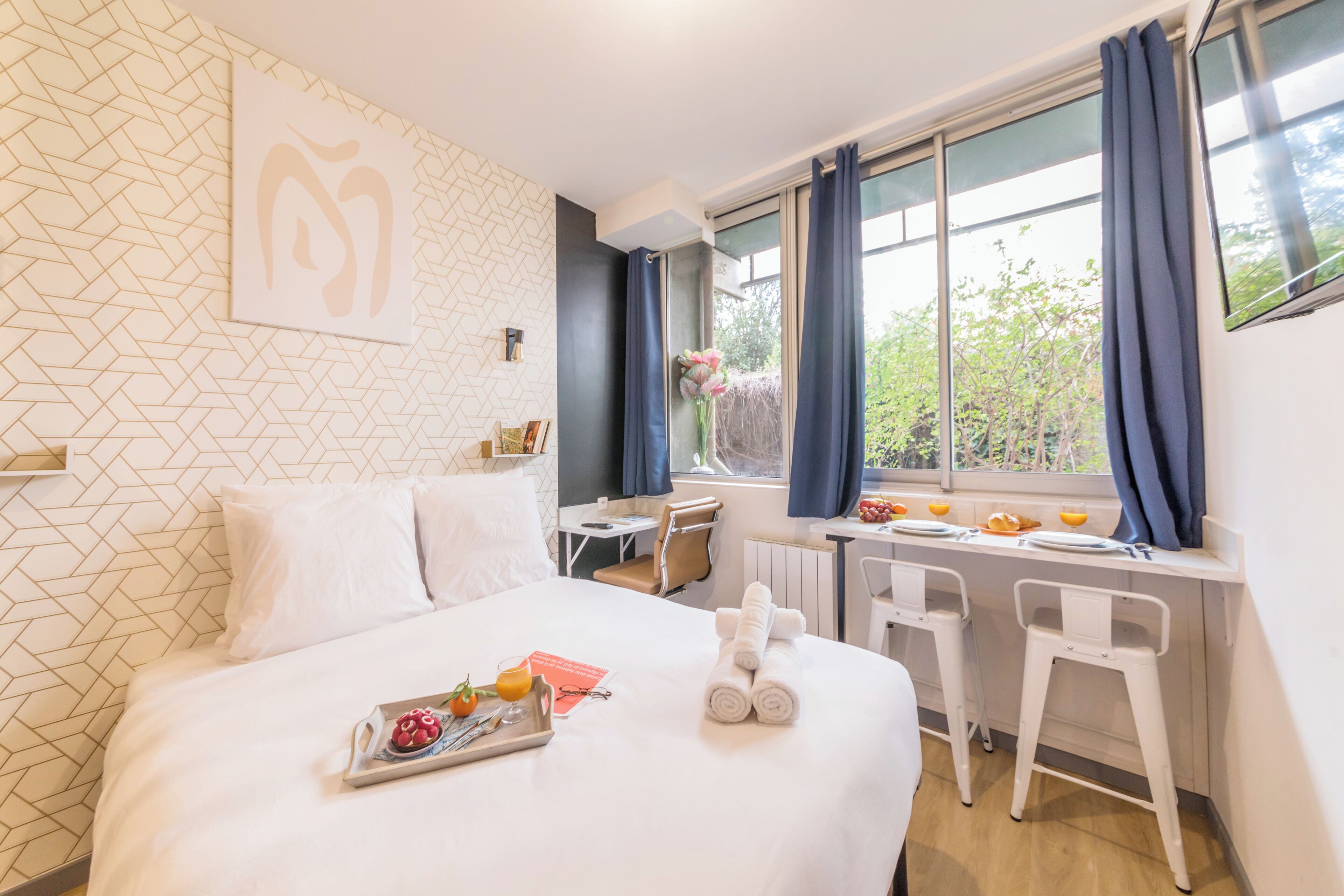 Studio | Een kluis op de kamer, een strijkplank/strijkijzer, gratis wifi