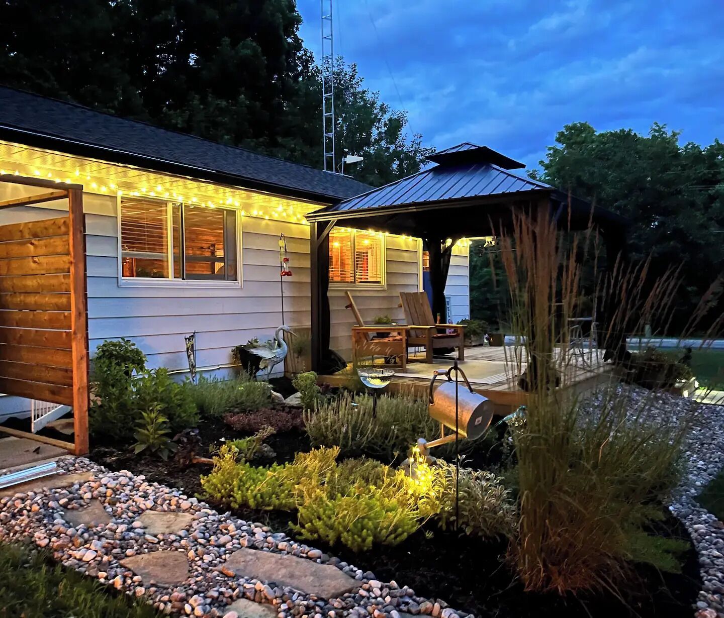 Overnattingsstedets uteområder