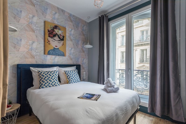 Leilighet | Safe på rommet, strykejern/-brett og wi-fi (inkludert)