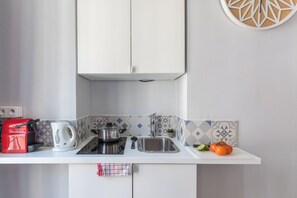 Leilighet | Safe på rommet, strykejern/-brett og wi-fi (inkludert)